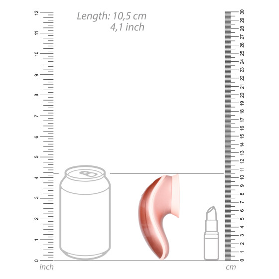 Stimulateur de clitoris TWITCH Rose