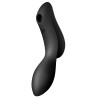 Stimulateur de clitoris Curvy Trinity 2 Satisfyer Noir