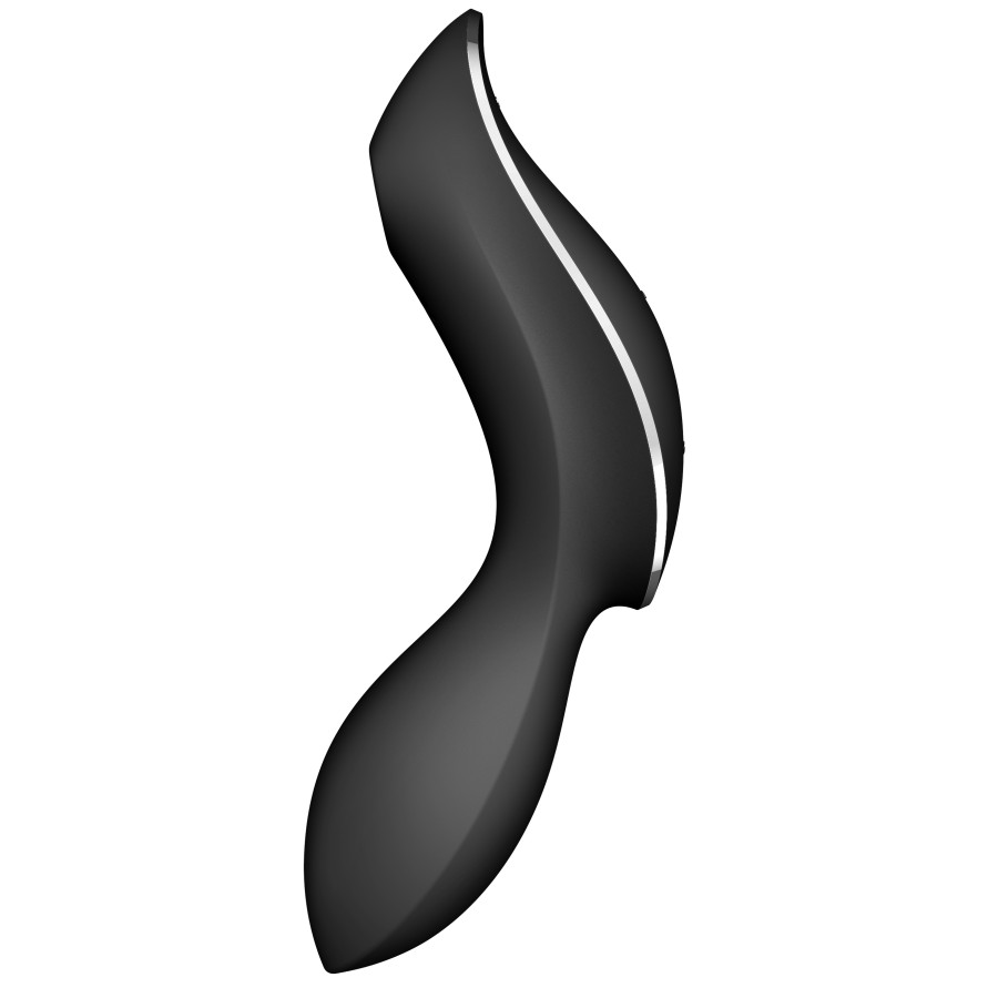 Stimulateur de clitoris Curvy Trinity 2 Satisfyer Noir