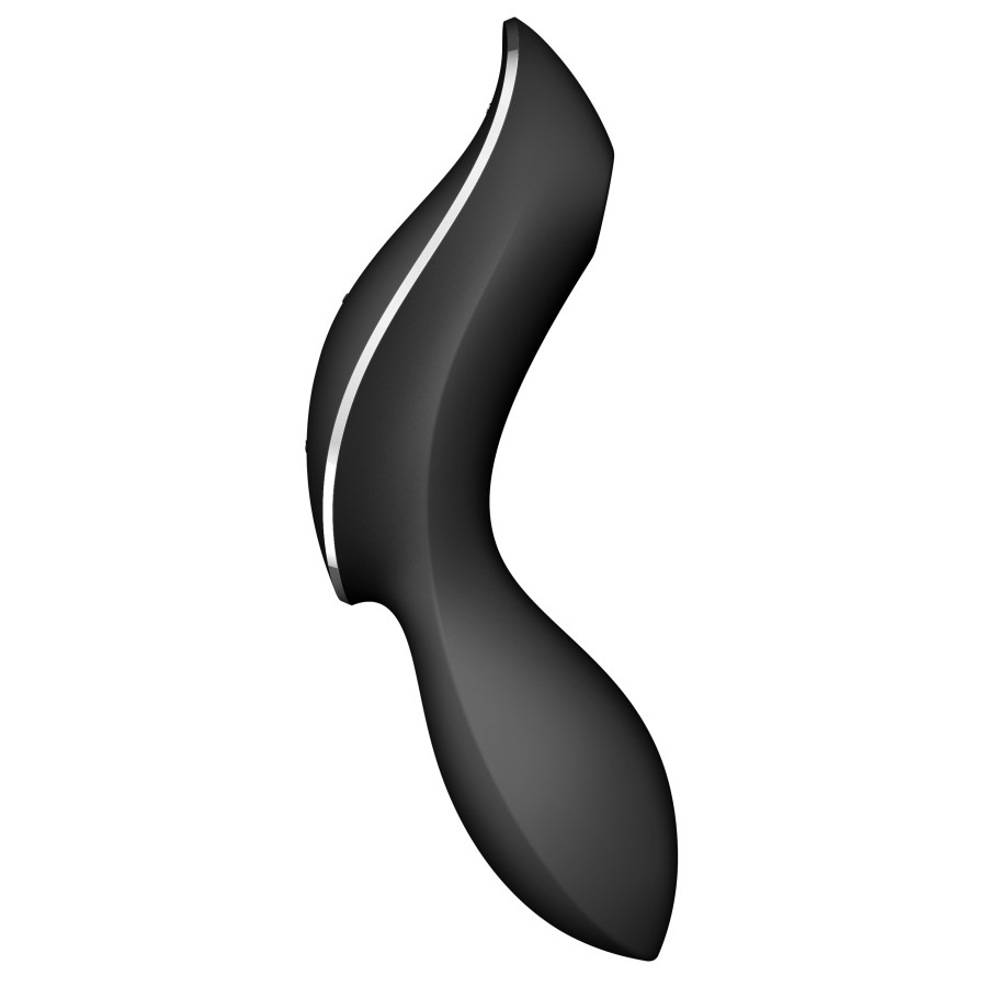 Stimulateur de clitoris Curvy Trinity 2 Satisfyer Noir