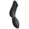 Stimulateur de clitoris Curvy Trinity 2 Satisfyer Noir
