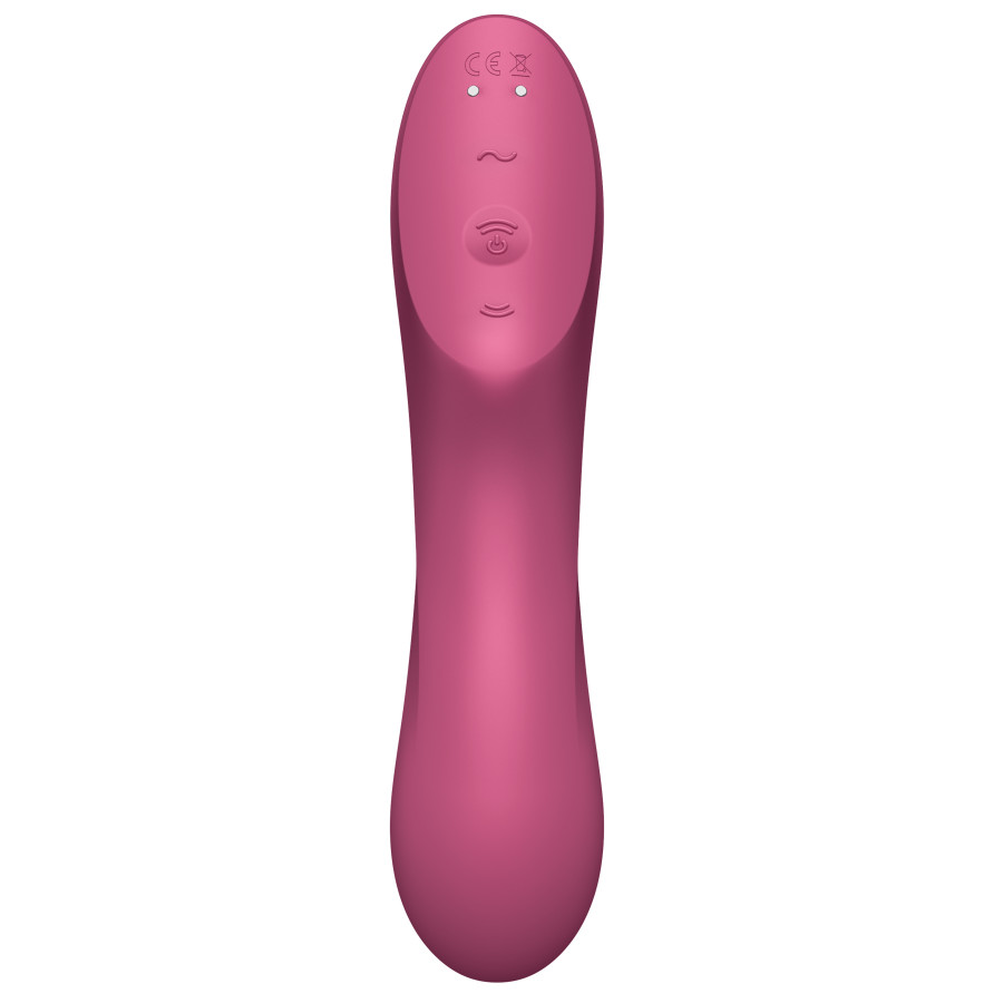 Stimulateur de clitoris Curvy Trinity 3 Satisfyer Rose