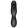 Stimulateur de clitoris Curvy Trinity 2 Satisfyer Noir