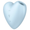 Stimulateur de clitoris Cutie Heart Satisfyer Bleu