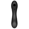 Stimulateur de clitoris Curvy Trinity 4 Satisfyer Noir