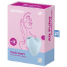 Stimulateur de clitoris Cutie Heart Satisfyer Bleu