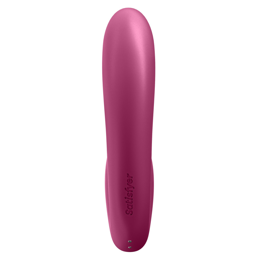 Stimulateur de clitoris connecté Sunray Satisfyer Framboise