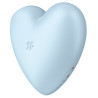 Stimulateur de clitoris Cutie Heart Satisfyer Bleu