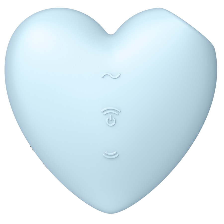 Stimulateur de clitoris Cutie Heart Satisfyer Bleu