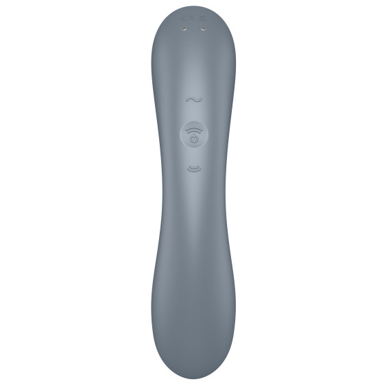 Stimulateur de clitoris Curvy Trinity 1 Satisfyer Gris