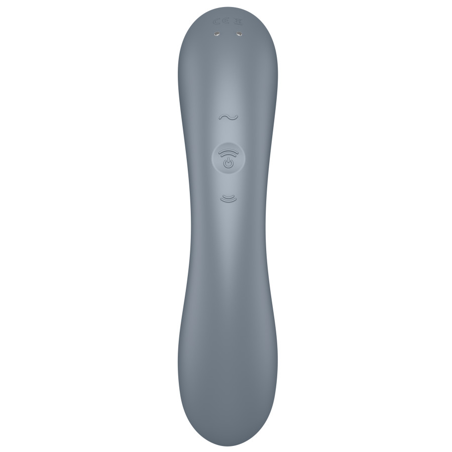 Stimulateur de clitoris Curvy Trinity 1 Satisfyer Gris