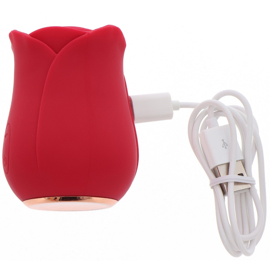 Stimulateur de clitoris Ravishing Rose 10 Vibrations