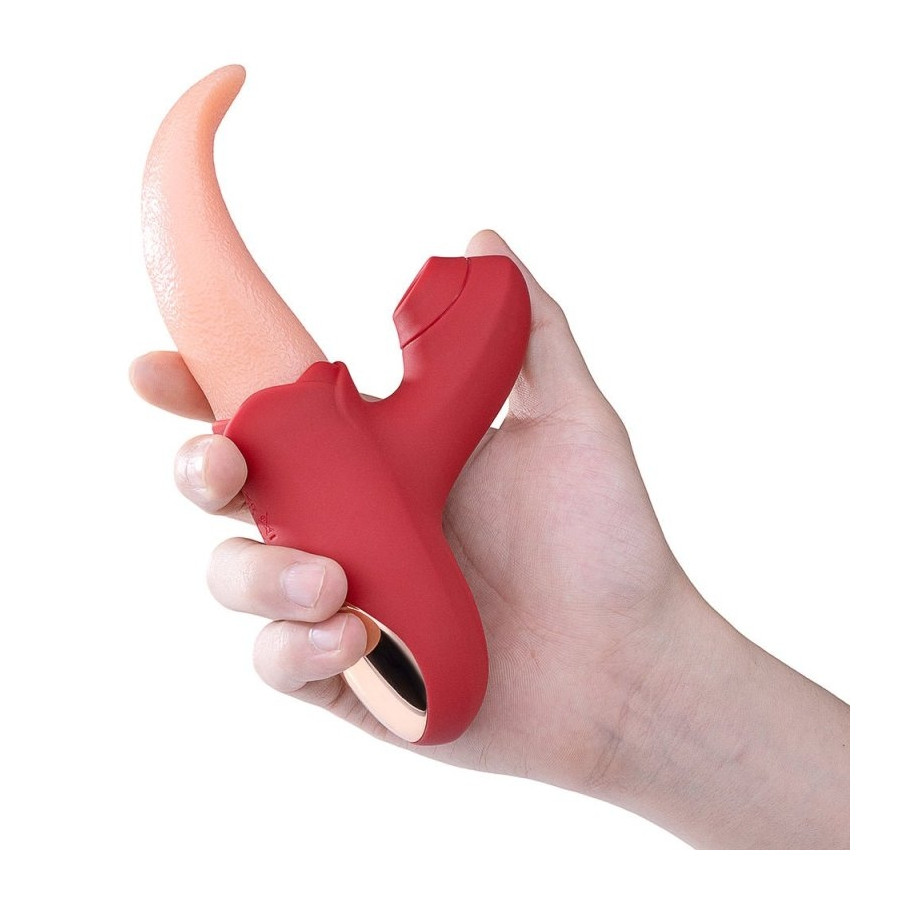 Vibro Tapping et Licking Lickstasy 10 Modes