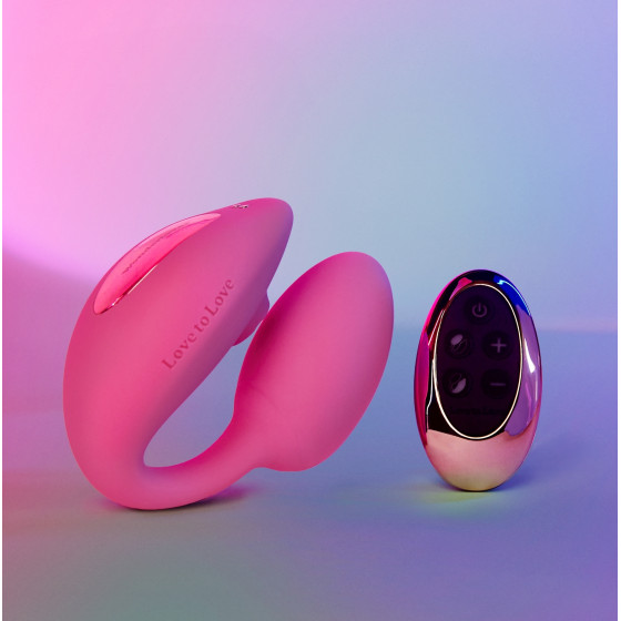 Stimulateur Clitoris et Point G Wonderlover Rose