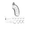 Cage de chasteté ManCage Modèle 04 11 x 3.5 cm Transparente