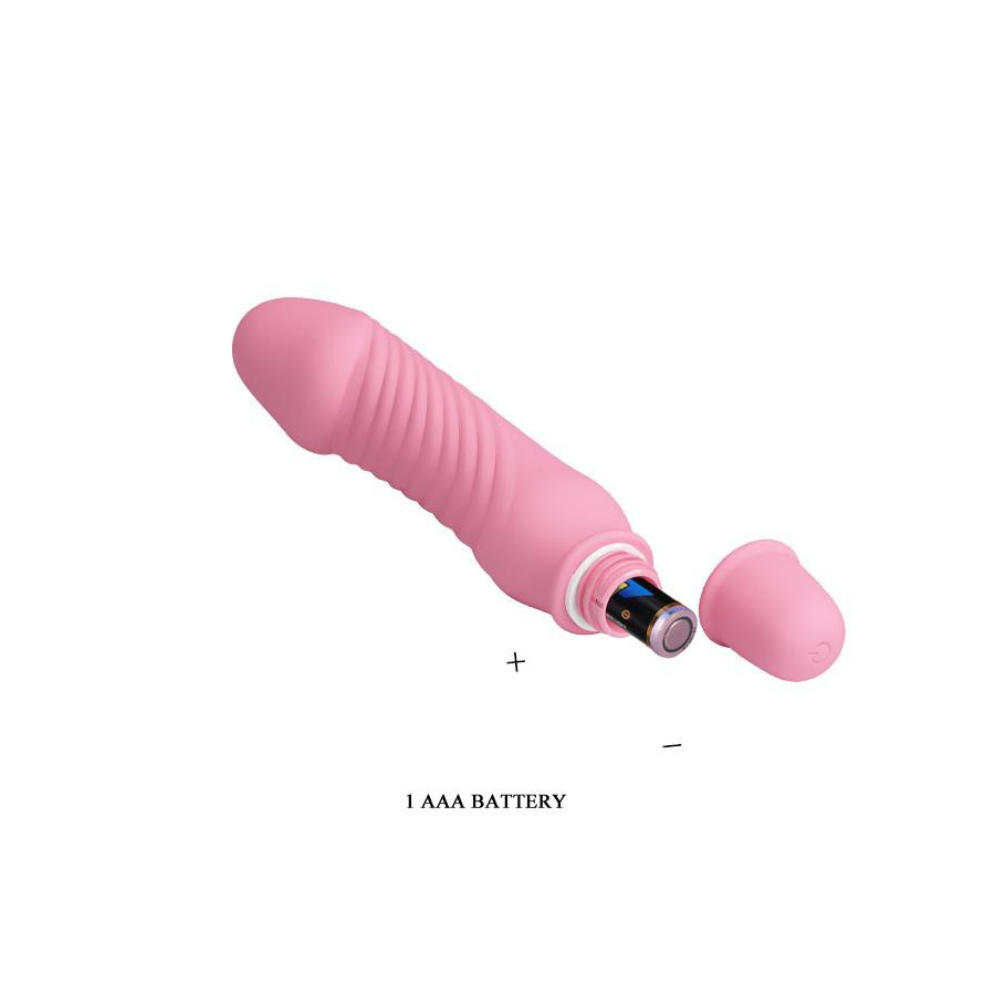 Mini-vibro Stev Rose - 11 x 2.7 cm