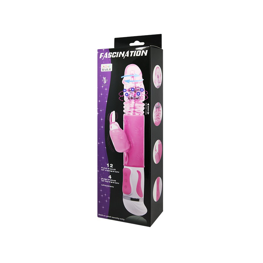 Rabbit Geant Multi Vibes 15 x 4 cm Rose