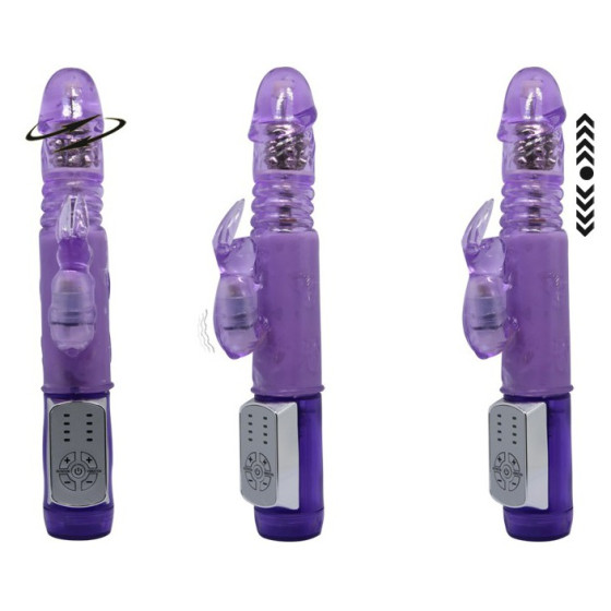 Rabbit Vibrant Mister Up and Down Violet 