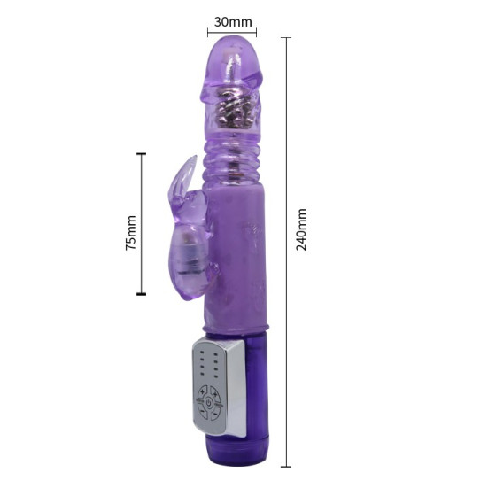 Rabbit Vibrant Mister Up and Down Violet 