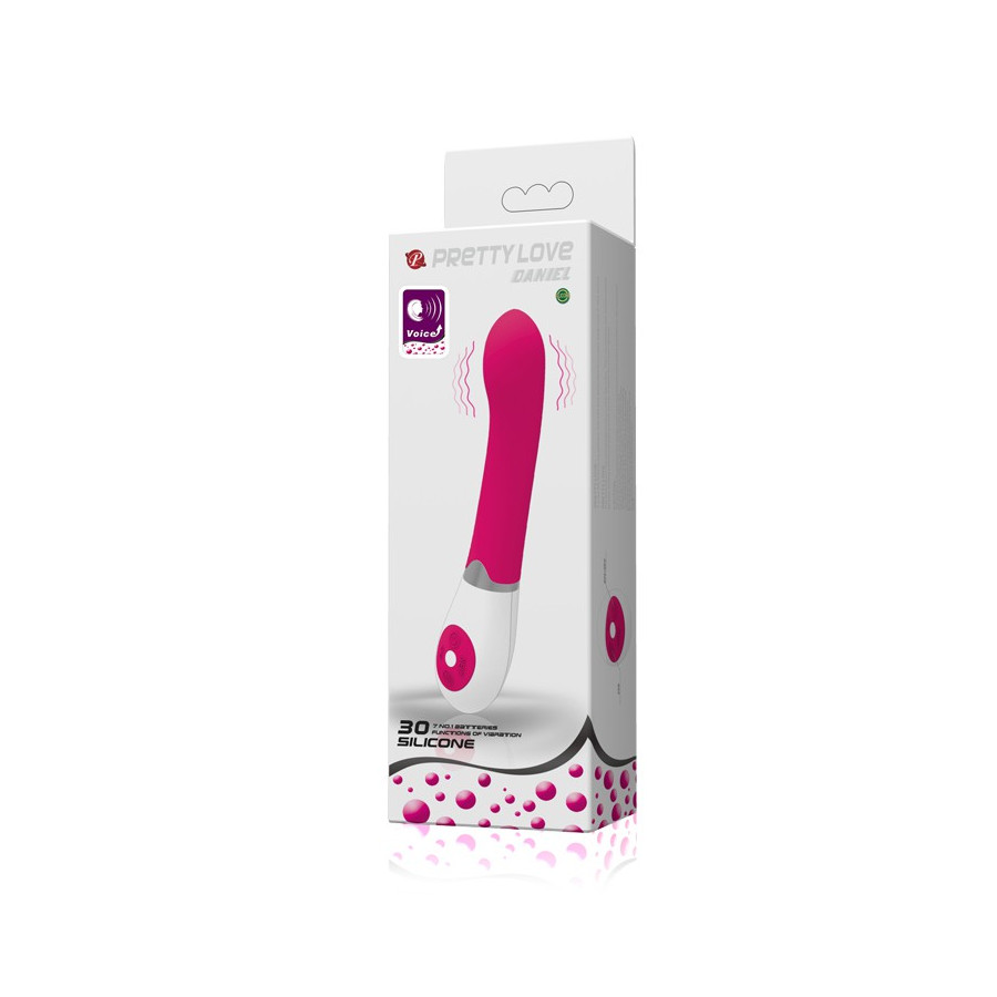 Vibromasseur Daniel VOICE - 19.5 x 3.1 cm