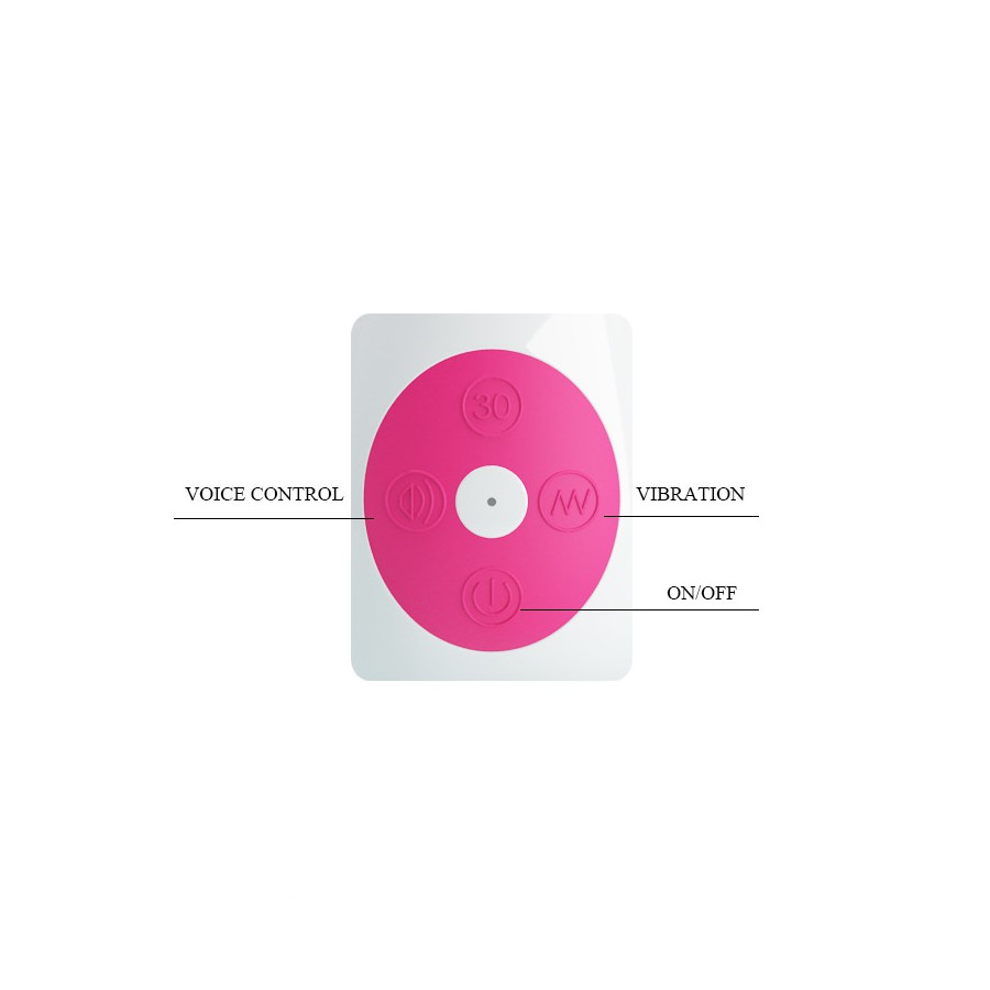 Vibromasseur Daniel VOICE - 19.5 x 3.1 cm