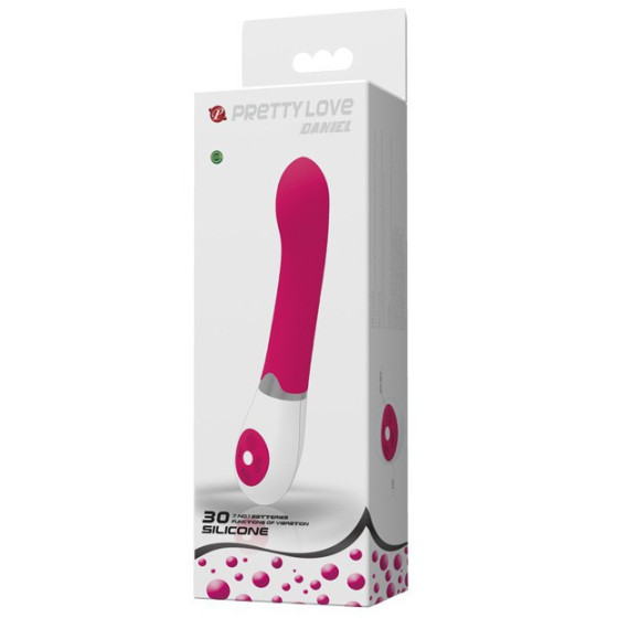  Vibromasseur Daniel rose - 19.5 x 3.1 cm