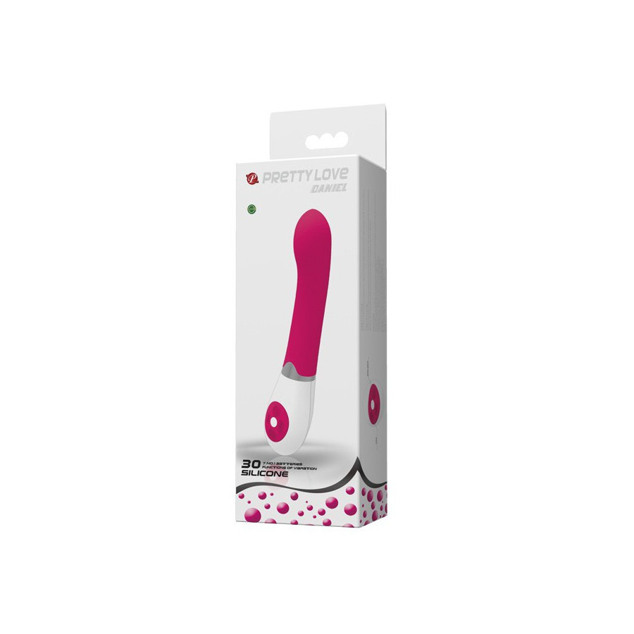  Vibromasseur Daniel rose - 19.5 x 3.1 cm