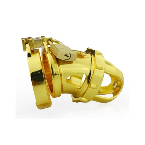 Cage de chasteté avec tige d'urètre Kinger 7 x 3.4cm - Tige 4.5cm