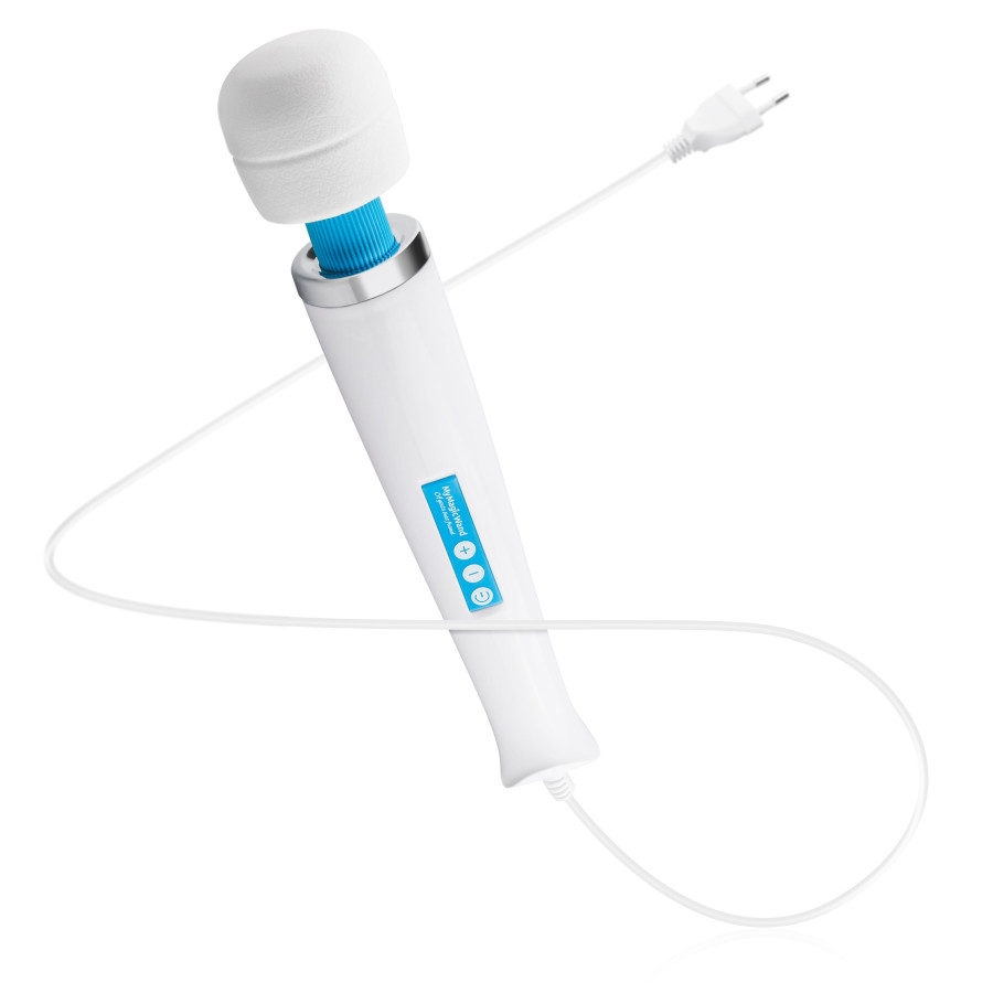 Vibromasseur My Magic Wand - Tête 58mm Bleu Vibromasseur My Magic Wand - Tête 58mm Bleu
