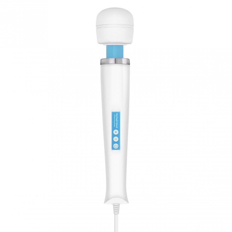 Vibromasseur My Magic Wand - Tête 58mm Bleu