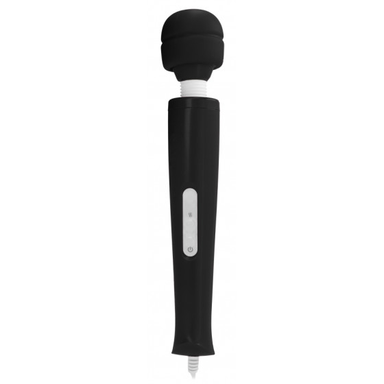 Stimulateur Mega Wand 32cm - Tête 6cm Noir