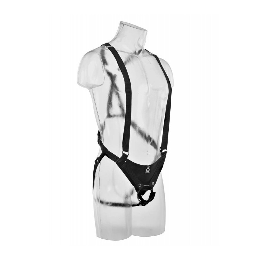 Gode ceinture suspension Hollow Strap Flesh 27 x 6.2 cm