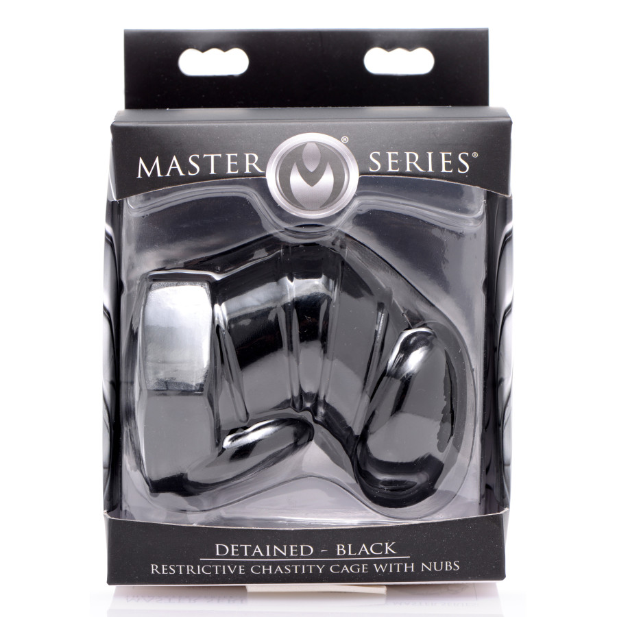 Cage de chasteté Detained 7cm Noire