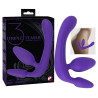 Gode Ceinture Triple Teaser - Mauve