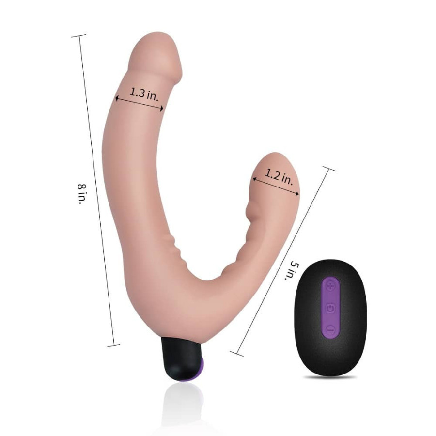 Gode ceinture vibrant avec télécommande IJOY