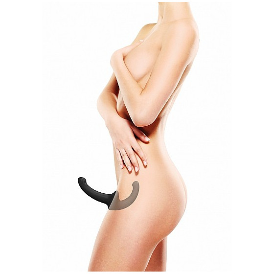 Gode ceinture Strapless Strap-on – Noir