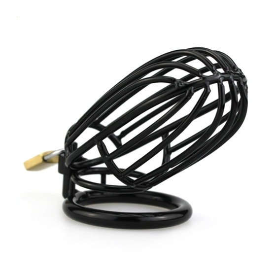 Cage de chasteté SAMOURAI 11 x 5.5 cm Noire