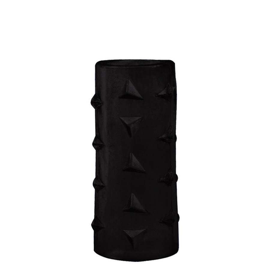 Etuis Texture Relief pour pénis Noir