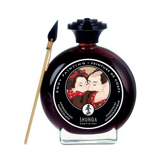 Peinture corporelles au Chocolat - Shunga-100ml