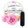Bombe de bain moussante avec Vibro Parfum Rose