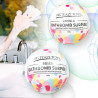 Bombe de bain moussante avec Vibro Parfum Rose