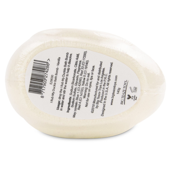 Bombe de bain Moussante Canard Parfum Vanille