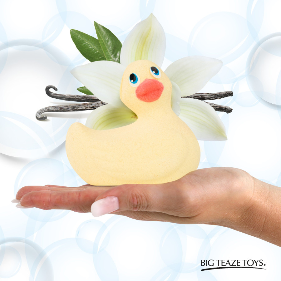 Bombe de bain Moussante Canard Parfum Vanille