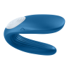 Vibro Partner Whale 6 x 2.3 cm Bleu