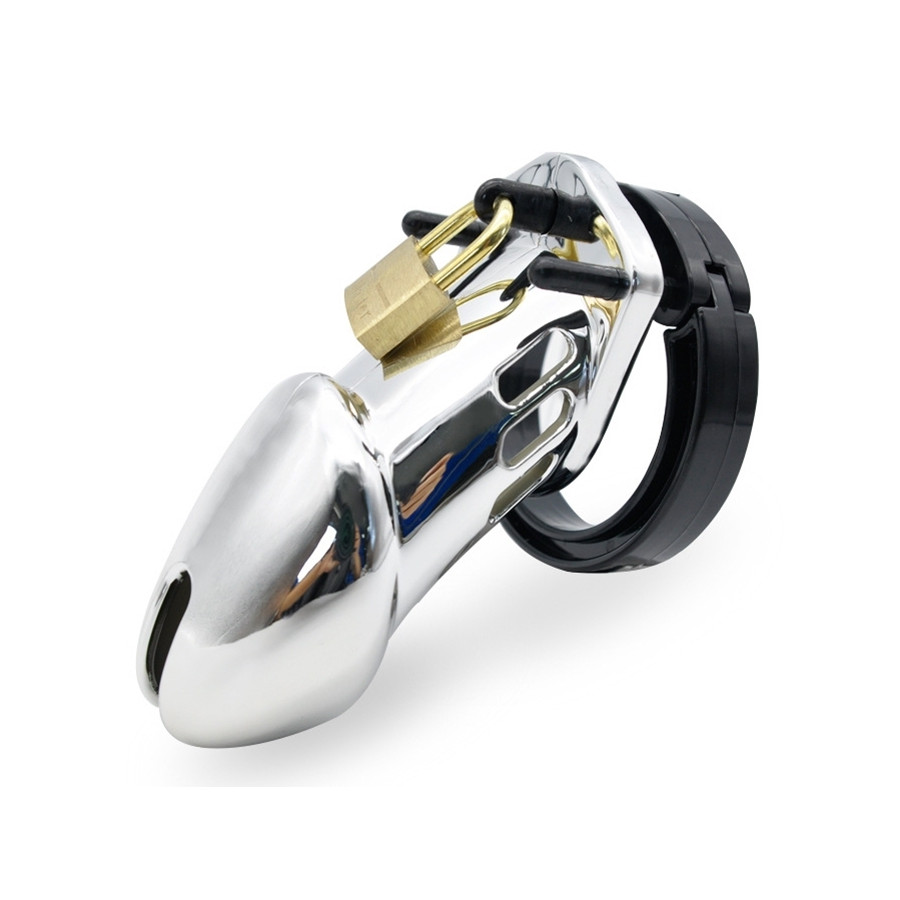 Cage de chasteté Silver Argentée