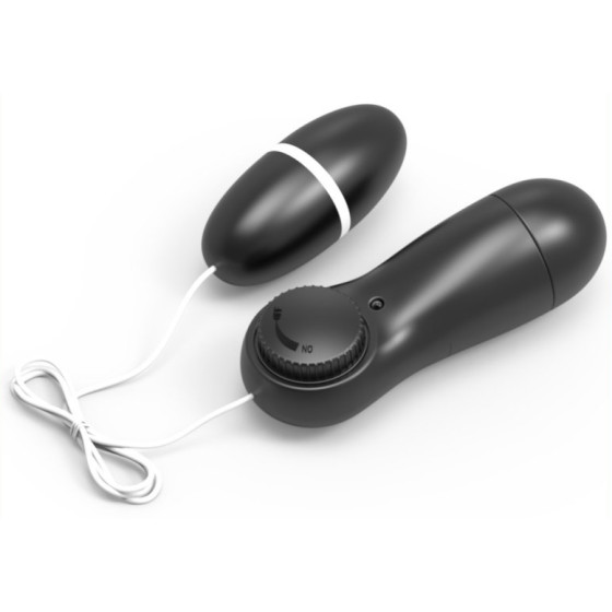 Oeuf vibrant Bullegg 6 x 2.5cm Noir