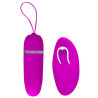 Oeuf Vibrant sans fil violet Debby - 8.5 x 2.8 cm