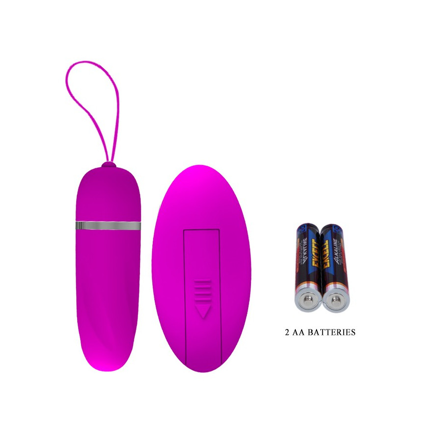 Oeuf Vibrant sans fil violet Debby - 8.5 x 2.8 cm