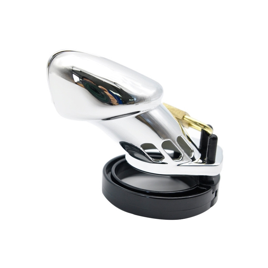 Cage de chasteté Silver Argentée