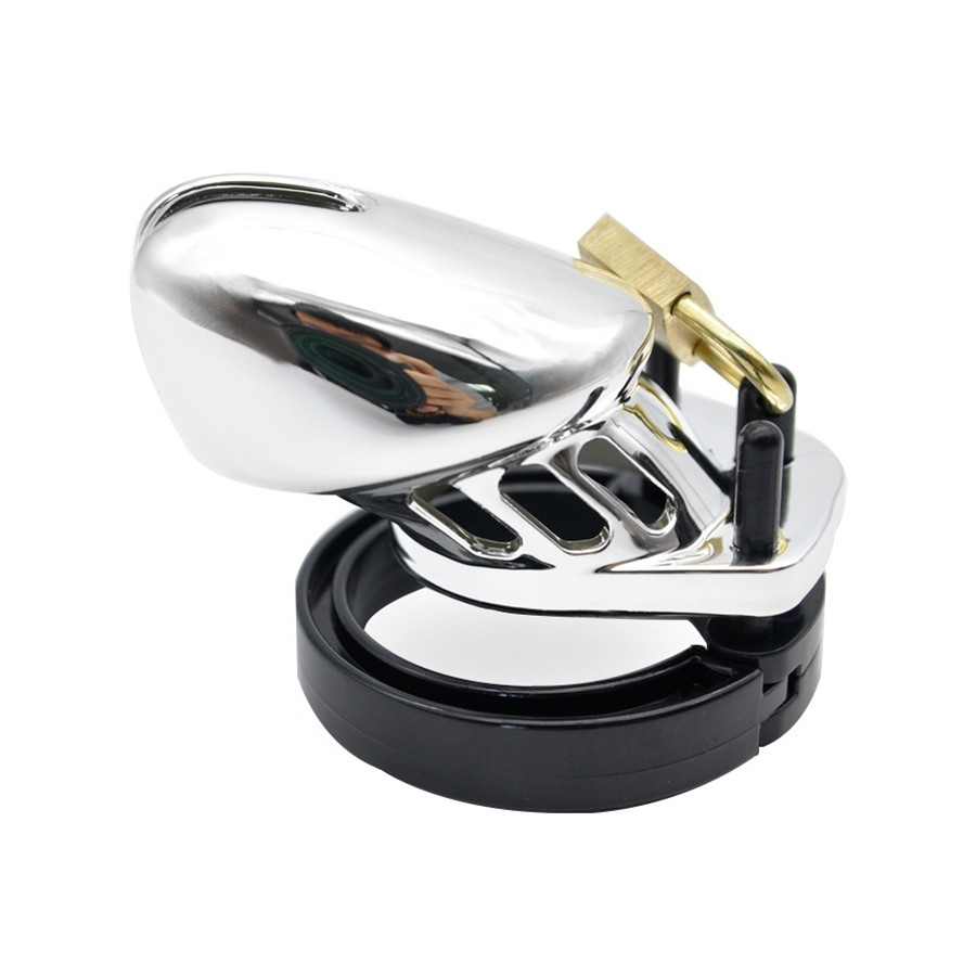 Cage de chasteté Silver Argentée